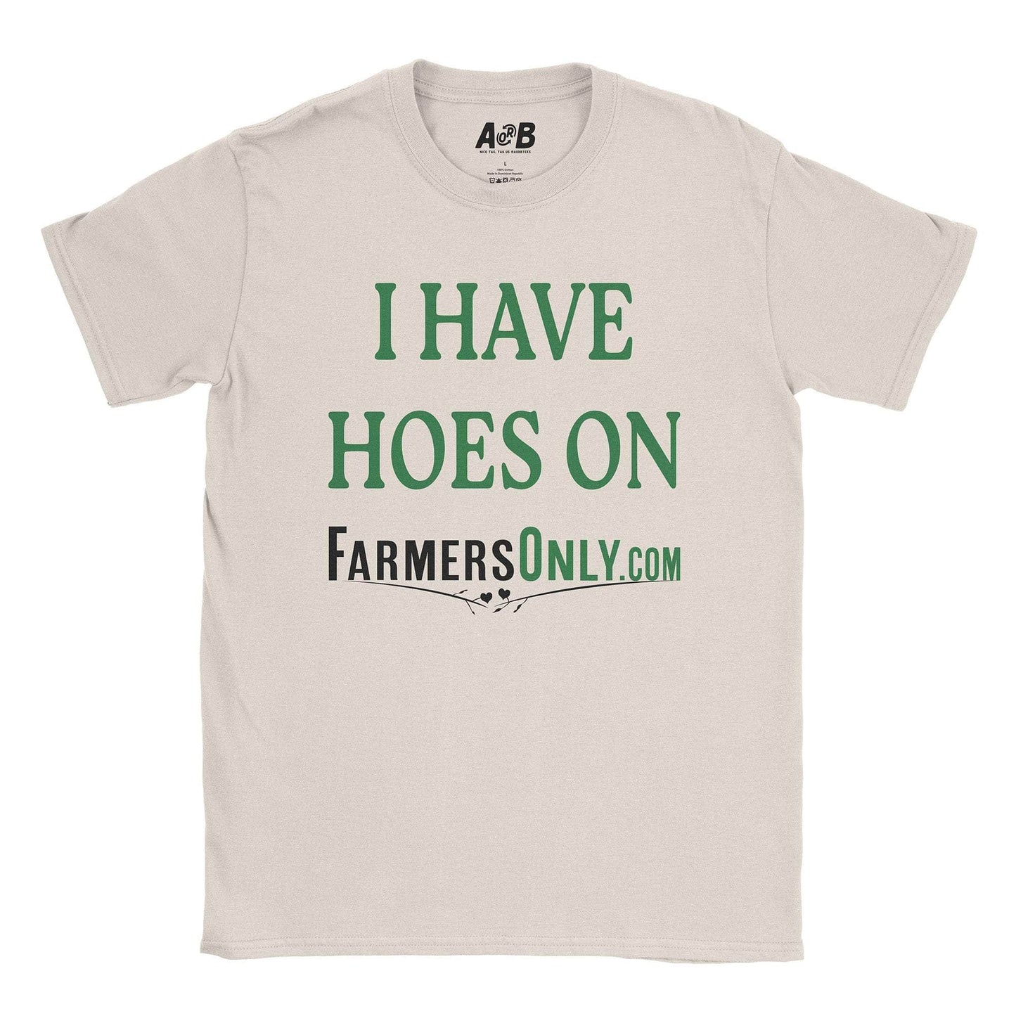 A-or-B-Tees T-Shirt Natural / S Hoes T-Shirt
