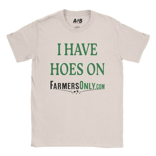 A-or-B-Tees T-Shirt Natural / S Hoes T-Shirt