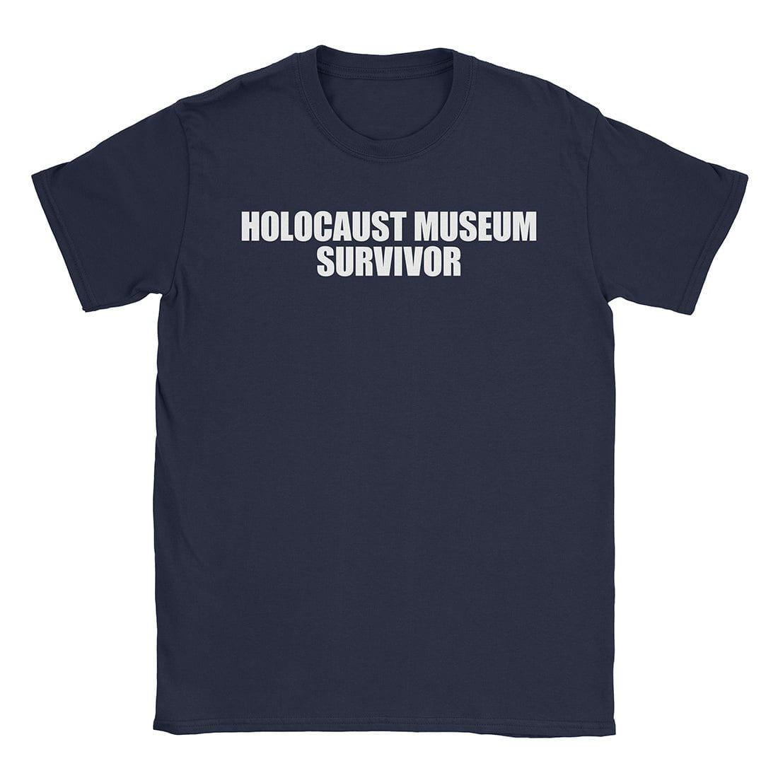A-or-B-Tees T-Shirt Navy / S Holocaust Survivor T-Shirt