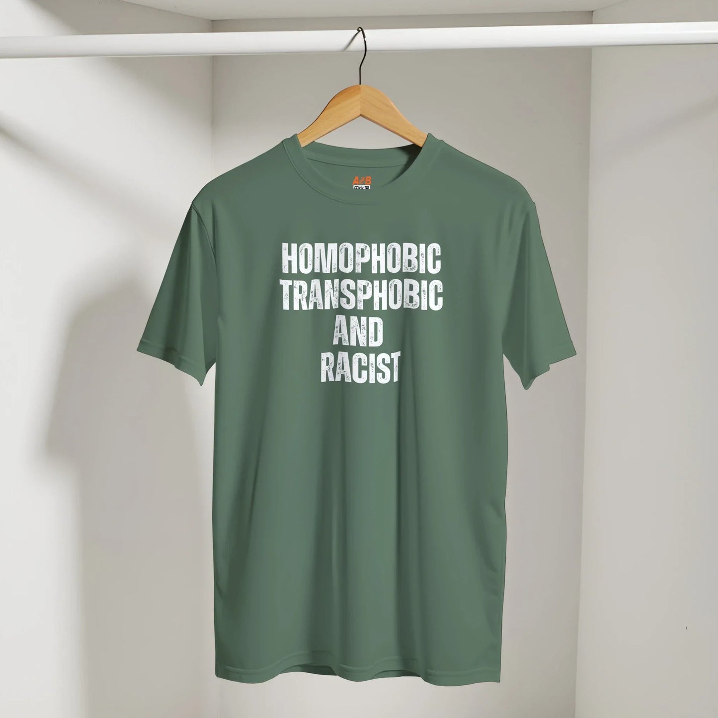 A-or-B-Tees T-Shirt Homophobic, Transphobic, Racist Shirt – Ironic Tee