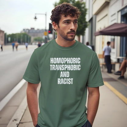A-or-B-Tees T-Shirt Homophobic, Transphobic, Racist Shirt – Ironic Tee