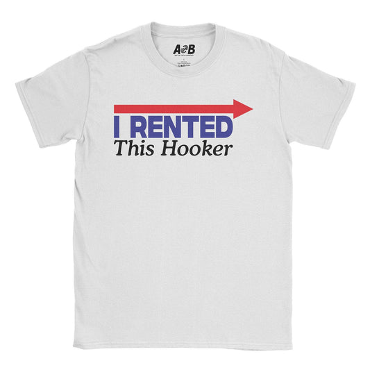 A-or-B-Tees T-Shirt White / S Hooker T-Shirt