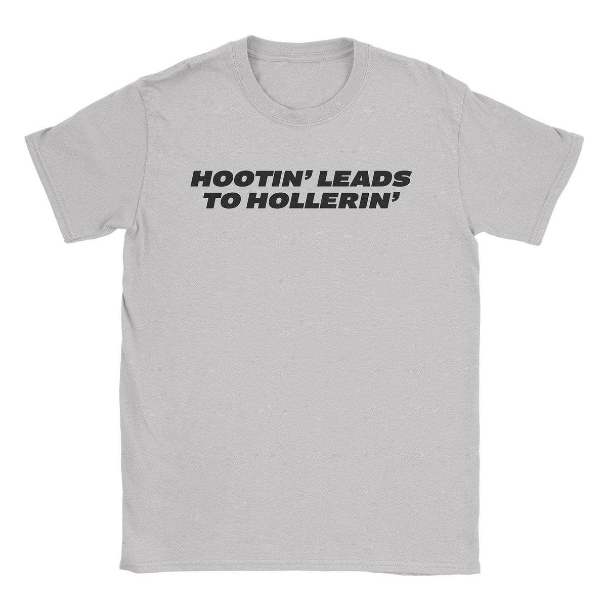 A-or-B-Tees T-Shirt Ice Grey / S Hootin' T-Shirt