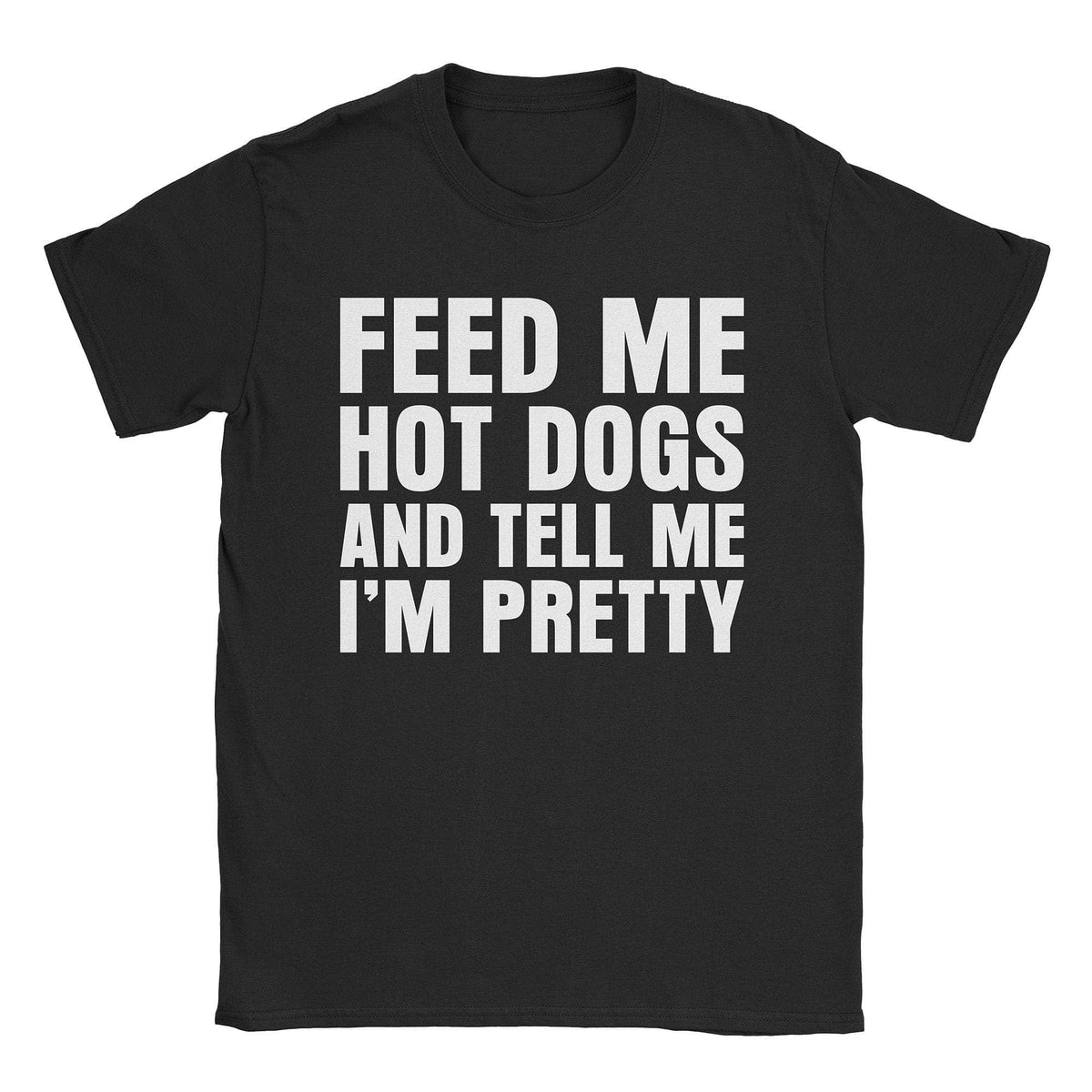 A-or-B-Tees T-Shirt Black / S Hot Dogs T-Shirt