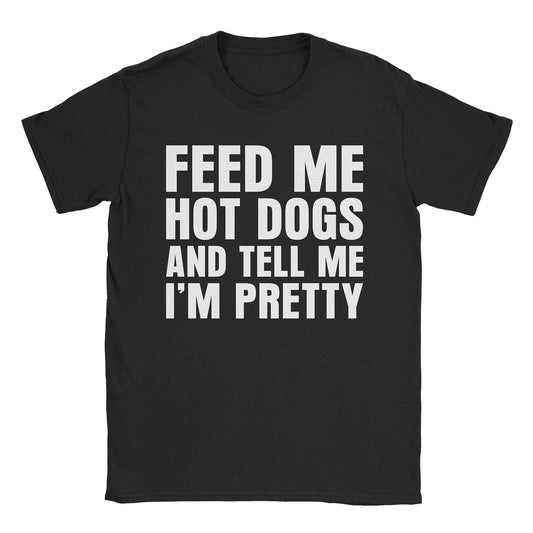 A-or-B-Tees T-Shirt Black / S Hot Dogs T-Shirt