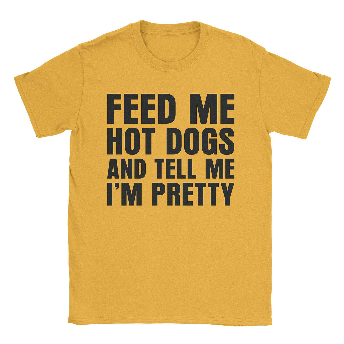 A-or-B-Tees T-Shirt Gold / S Hot Dogs T-Shirt