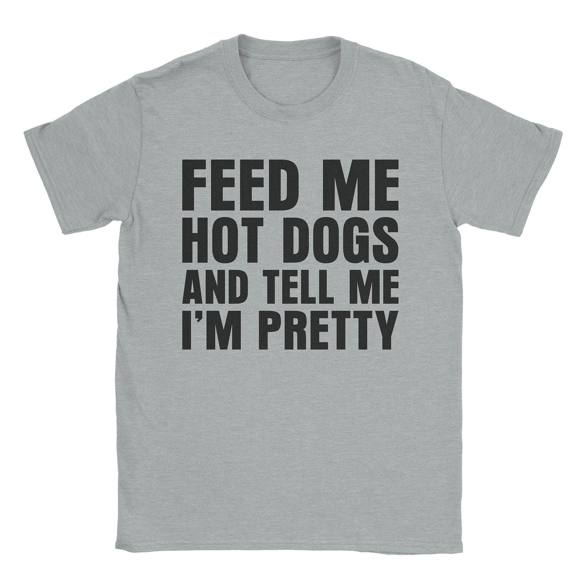 A-or-B-Tees T-Shirt Sport Grey / S Hot Dogs T-Shirt