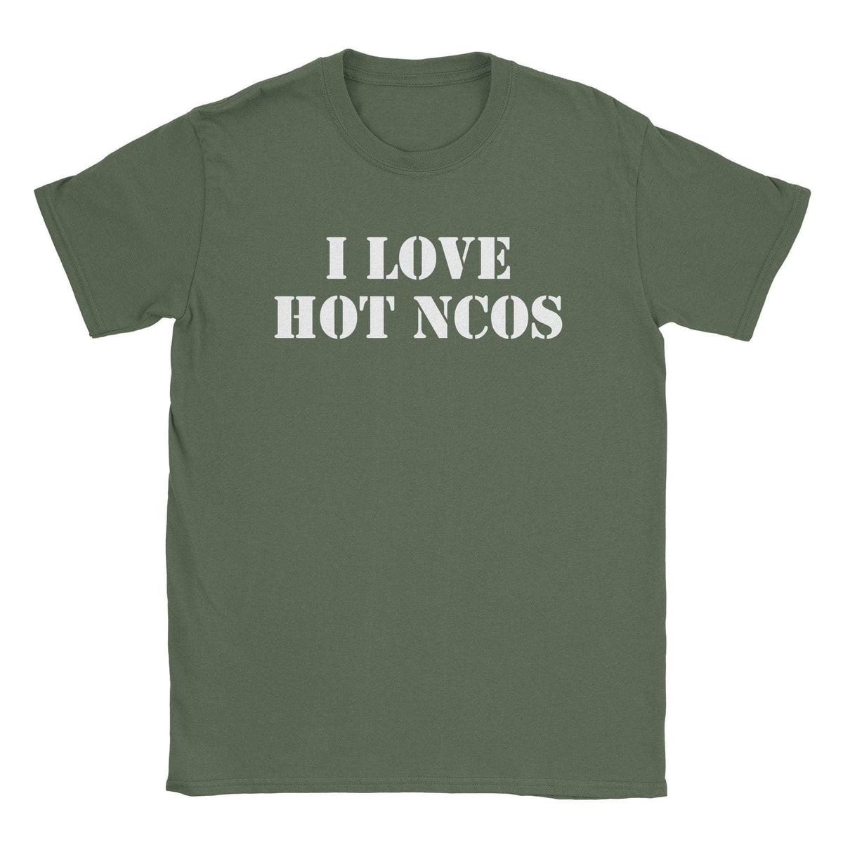 A-or-B-Tees T-Shirt Military Green / S Hot NCOs T-Shirt