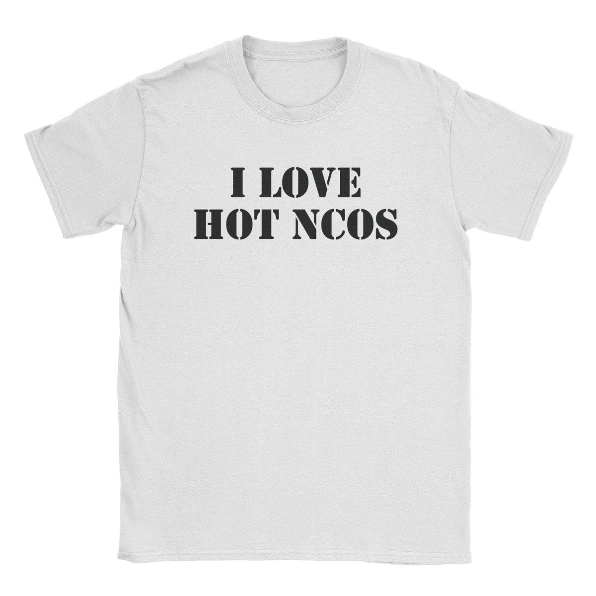 A-or-B-Tees T-Shirt White / S Hot NCOs T-Shirt