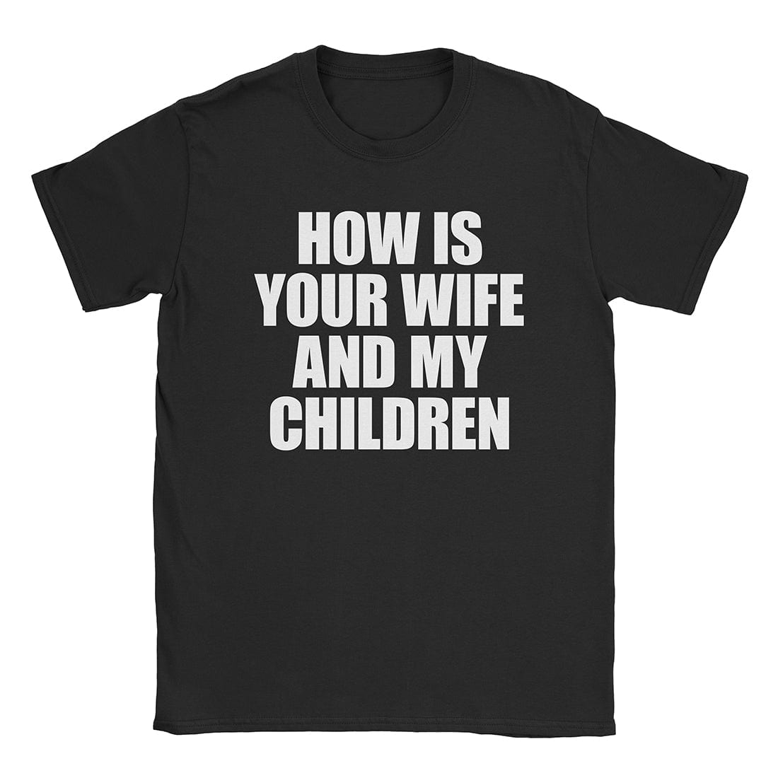 A-or-B-Tees T-Shirt Black / S How's The Fam T-Shirt