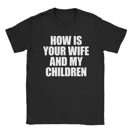 A-or-B-Tees T-Shirt Black / S How's The Fam T-Shirt