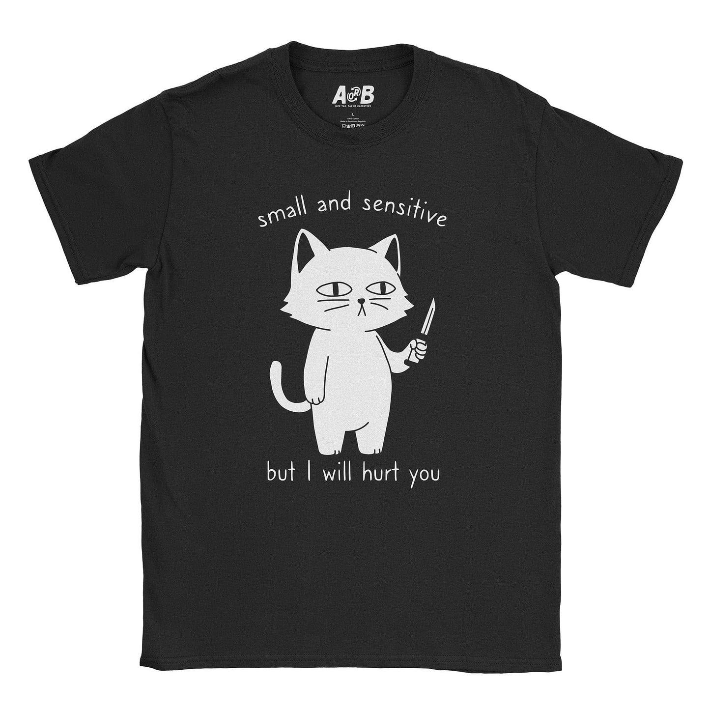 A-or-B-Tees T-Shirt Black / S Hurt You T-Shirt