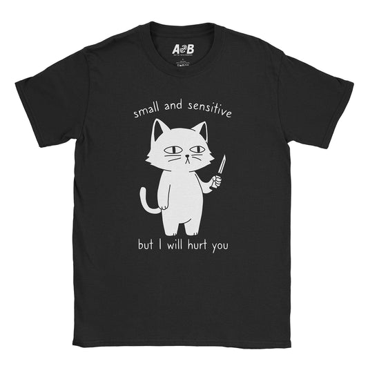 A-or-B-Tees T-Shirt Black / S Hurt You T-Shirt