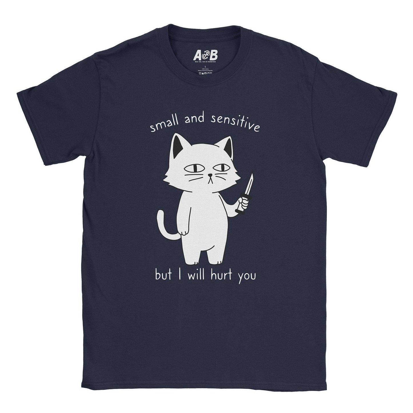A-or-B-Tees T-Shirt Navy / S Hurt You T-Shirt