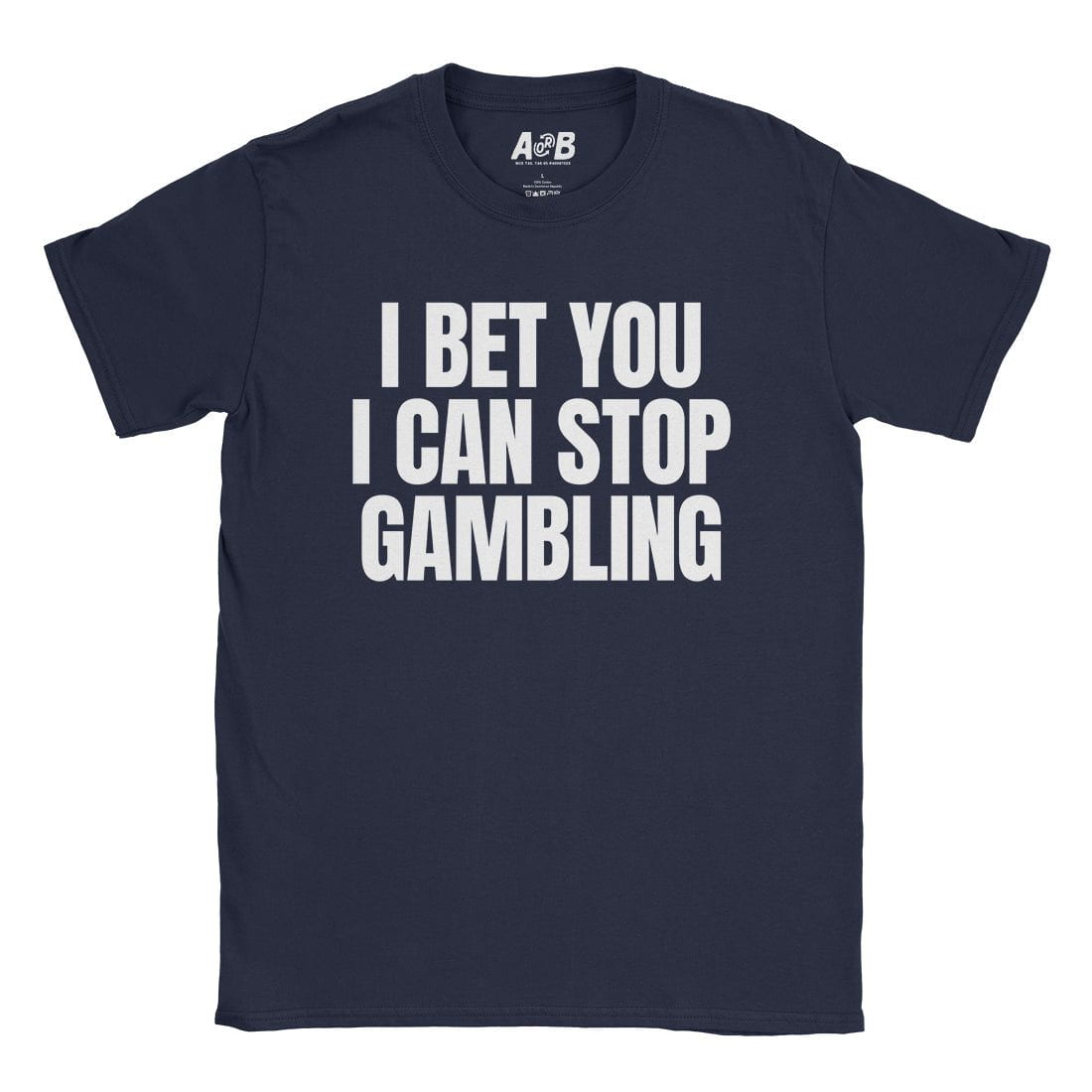 A-or-B-Tees T-Shirt Navy / S I Can Stop T-Shirt