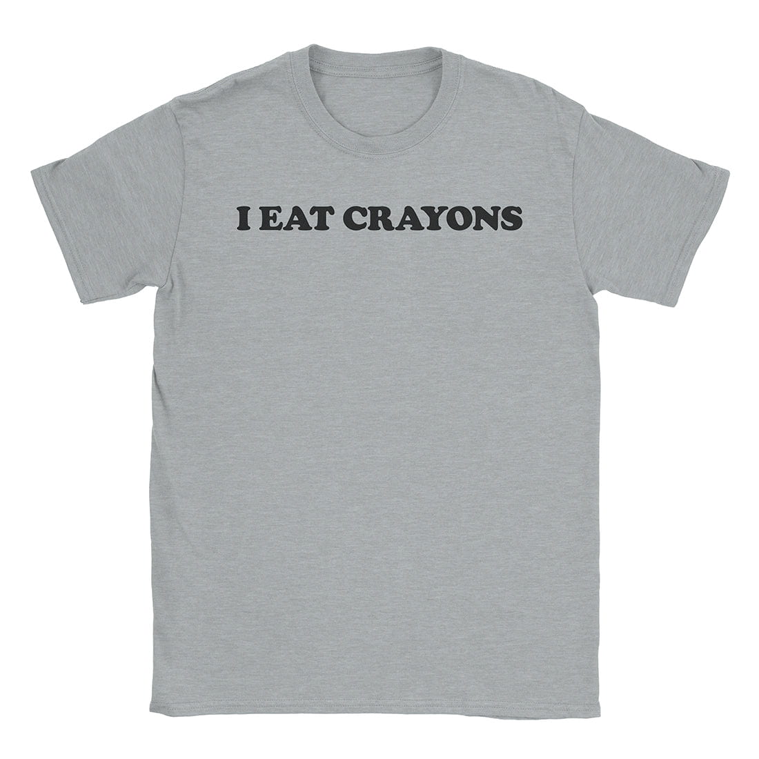 A-or-B-Tees T-Shirt Sport Grey / S I Eat Crayons T-Shirt