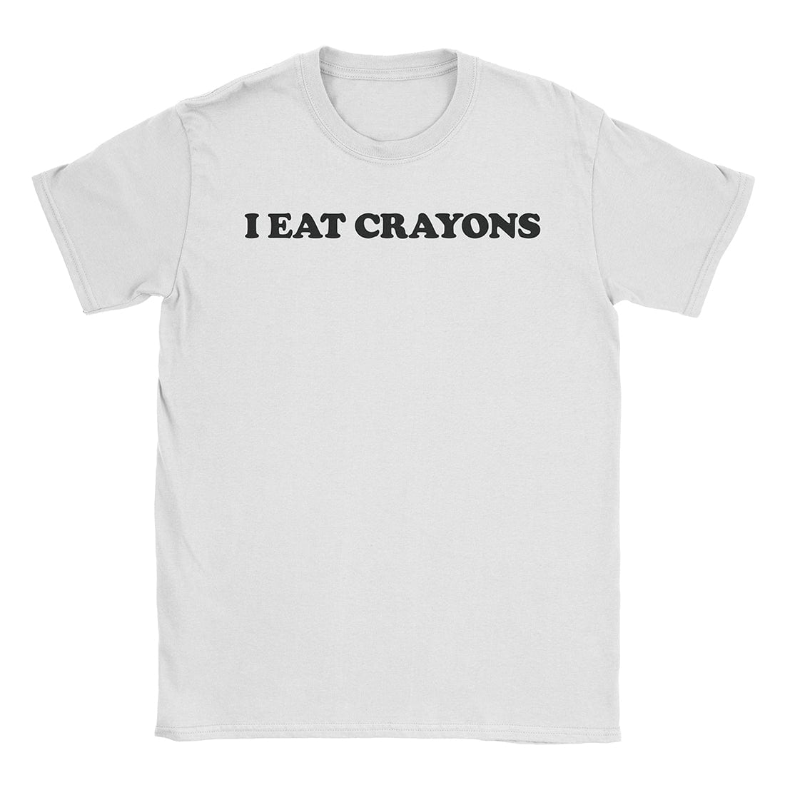 A-or-B-Tees T-Shirt White / S I Eat Crayons T-Shirt