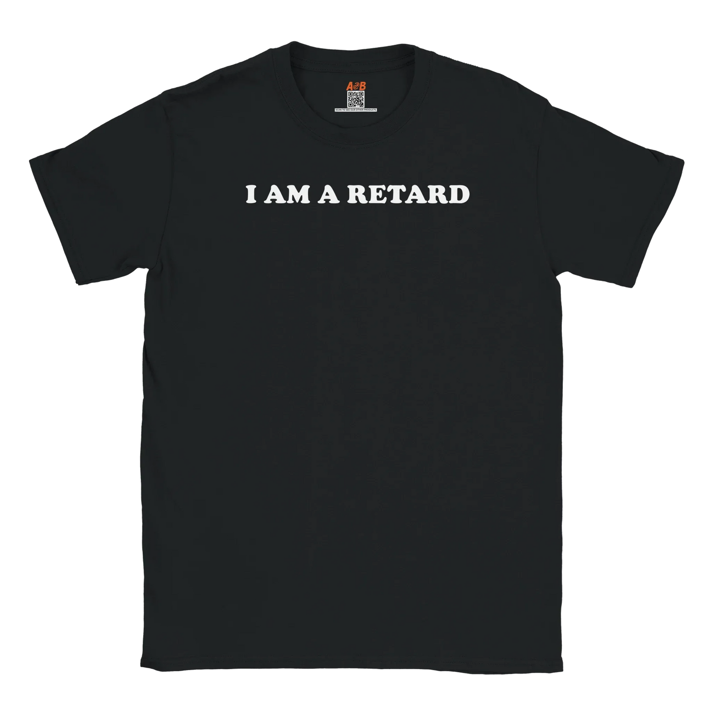 A-or-B-Tees T-Shirt Black / S I Identify As Retarded – Pronouns: Retard/Retard’s