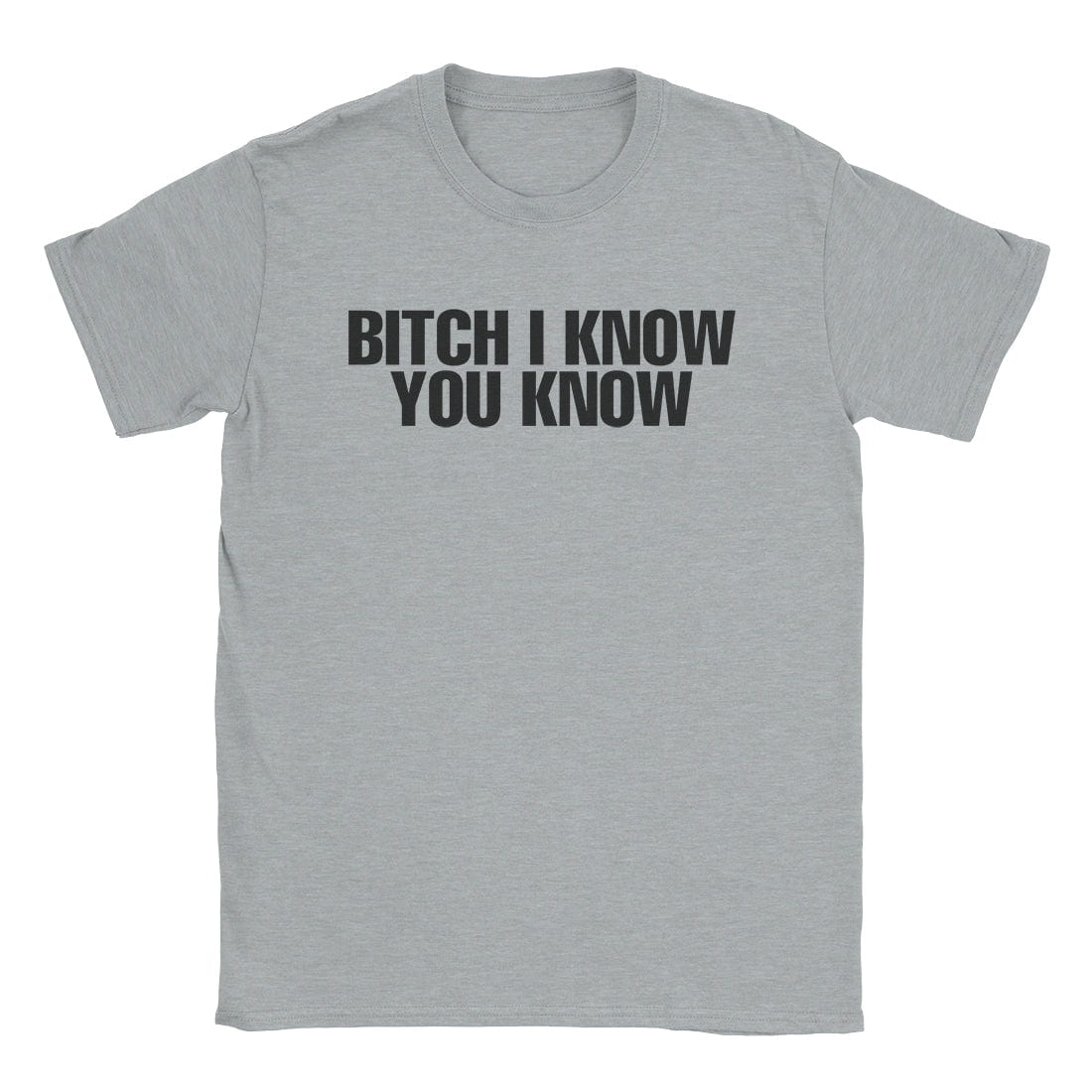A-or-B-Tees T-Shirt Sport Grey / S I Know T-Shirt