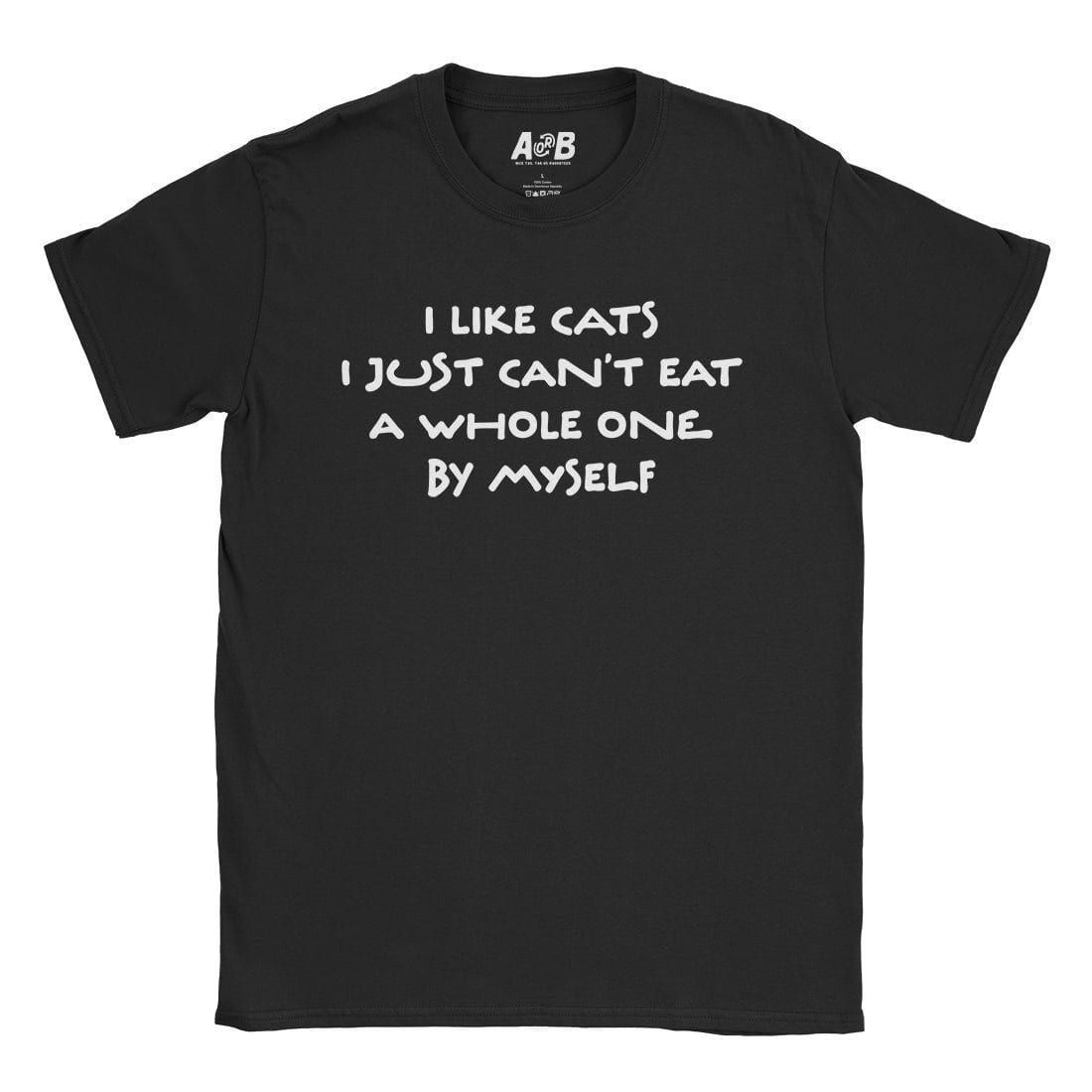 A-or-B-Tees T-Shirt Black / S I Like Cats T-Shirt