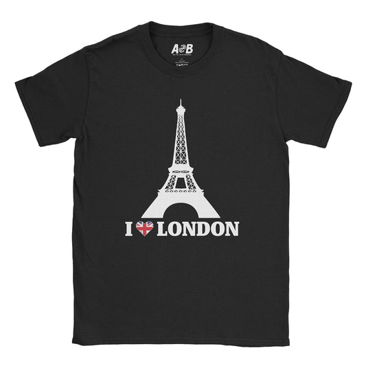 A-or-B-Tees T-Shirt Black / S I ♡ London T-Shirt