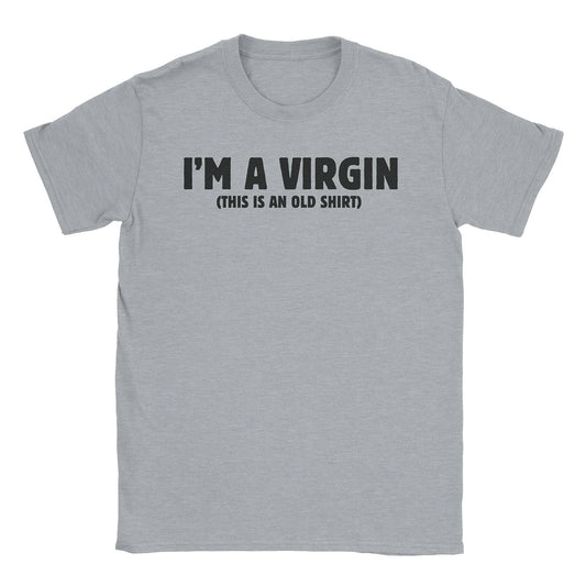 A-or-B-Tees T-Shirt Sport Grey / S I'm a Virgin T-Shirt