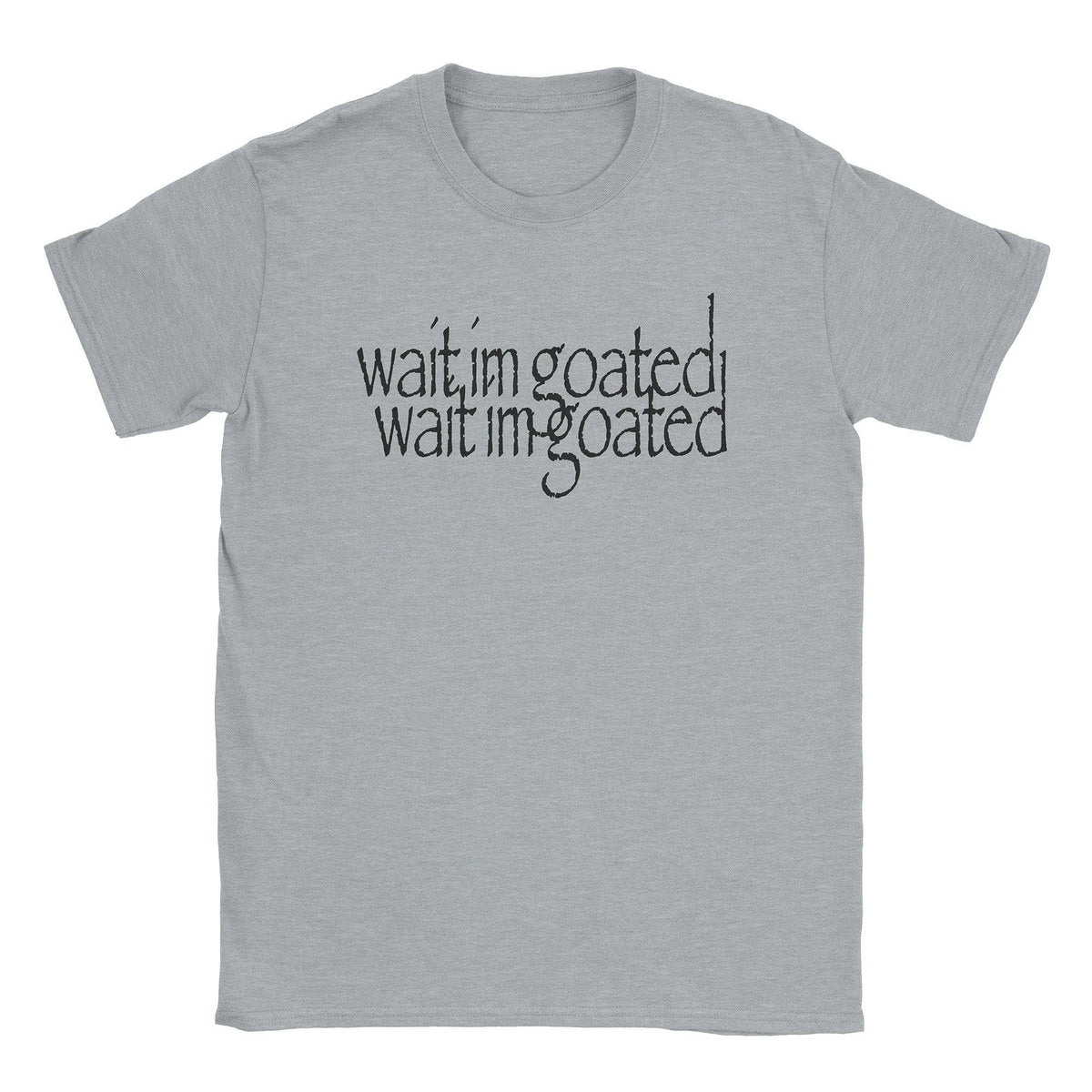 A-or-B-Tees T-Shirt Sport Grey / S I'm Goated T-Shirt