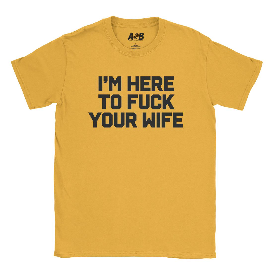 A-or-B-Tees T-Shirt Gold / S I'm Here T-Shirt