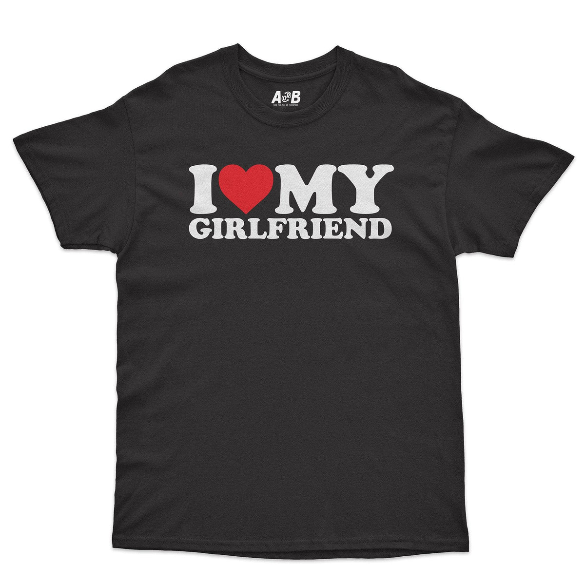 A-or-B-Tees T-Shirt Black / S I ♡ My GF T-Shirt