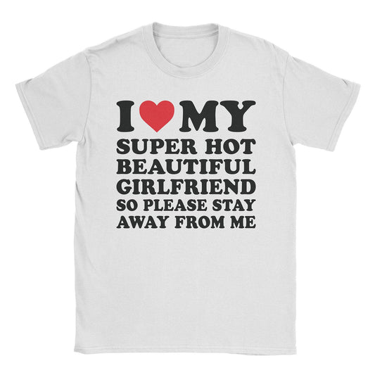 A-or-B-Tees T-Shirt White / S I ♡ My GF T-Shirt