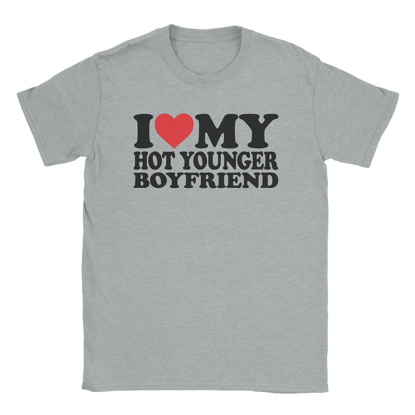 A-or-B-Tees T-Shirt Sport Grey / S I ♡ ︎My Younger Bf T-Shirt