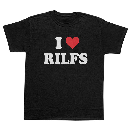 A-or-B-Tees T-Shirt Black / S I ♡ Rilfs T-Shirt