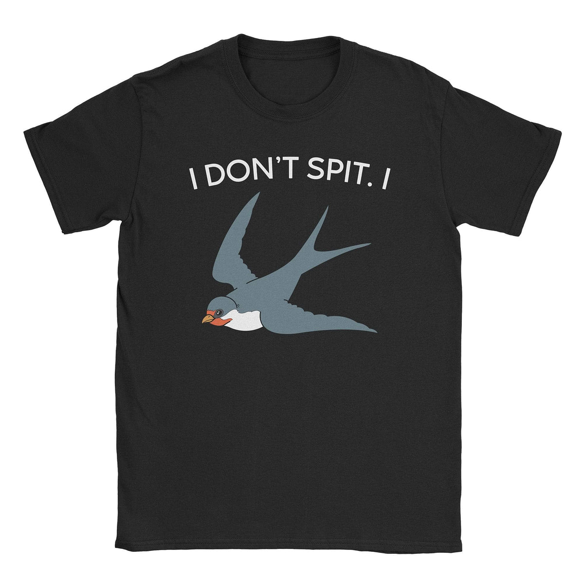 A-or-B-Tees T-Shirt Black / S I Swallow T-Shirt