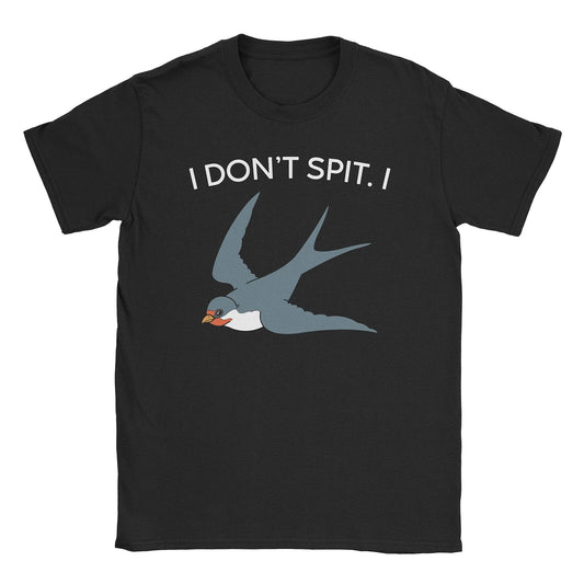 A-or-B-Tees T-Shirt Black / S I Swallow T-Shirt