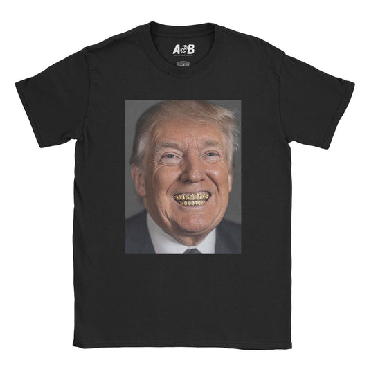 A-or-B-Tees T-Shirt Black / S Icy Trump T-Shirt