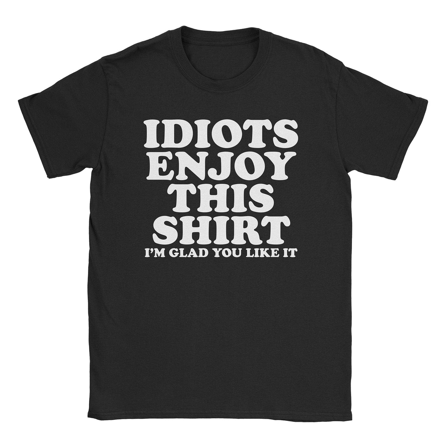 A-or-B-Tees T-Shirt Black / S Idiots T-Shirt