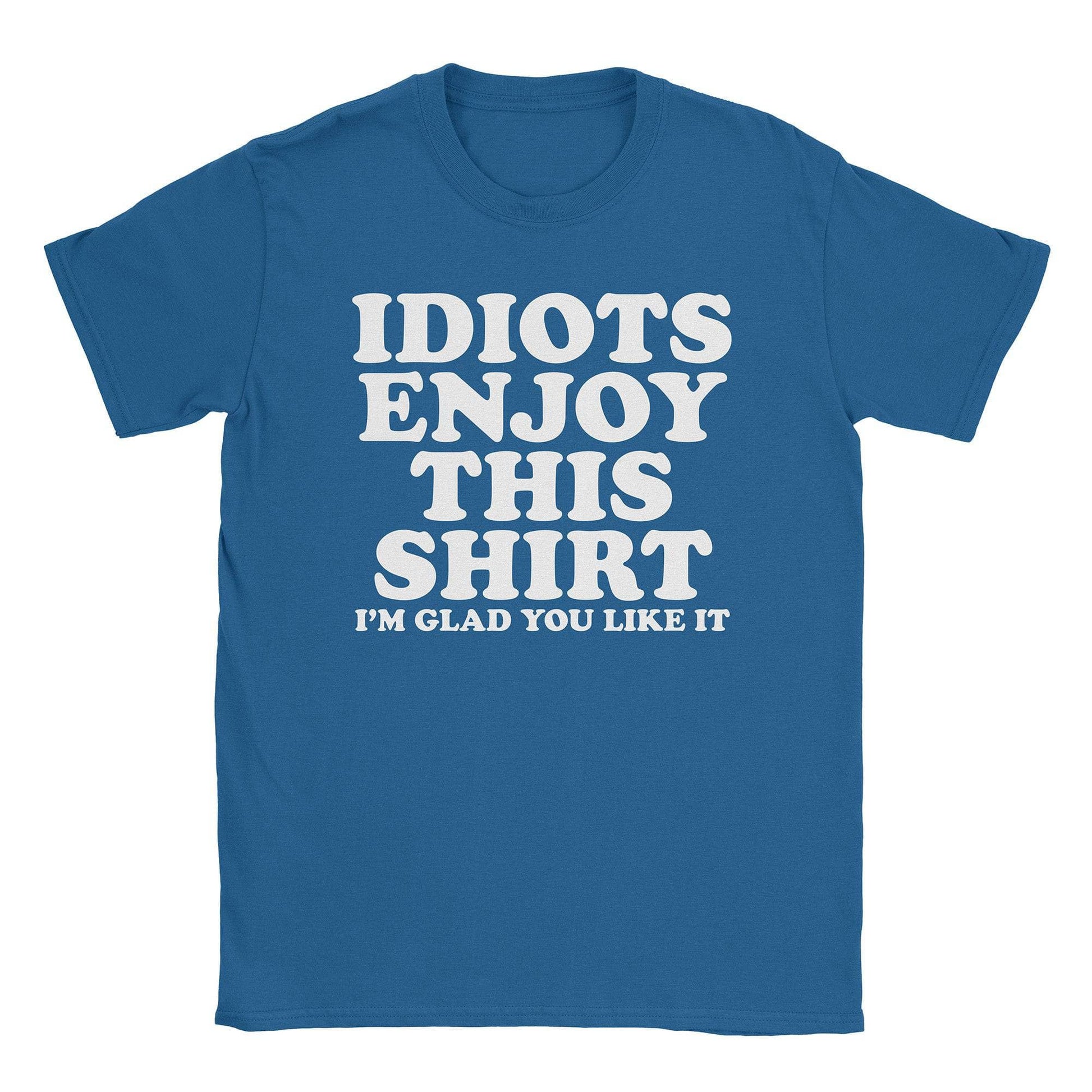 A-or-B-Tees T-Shirt Royal / S Idiots T-Shirt