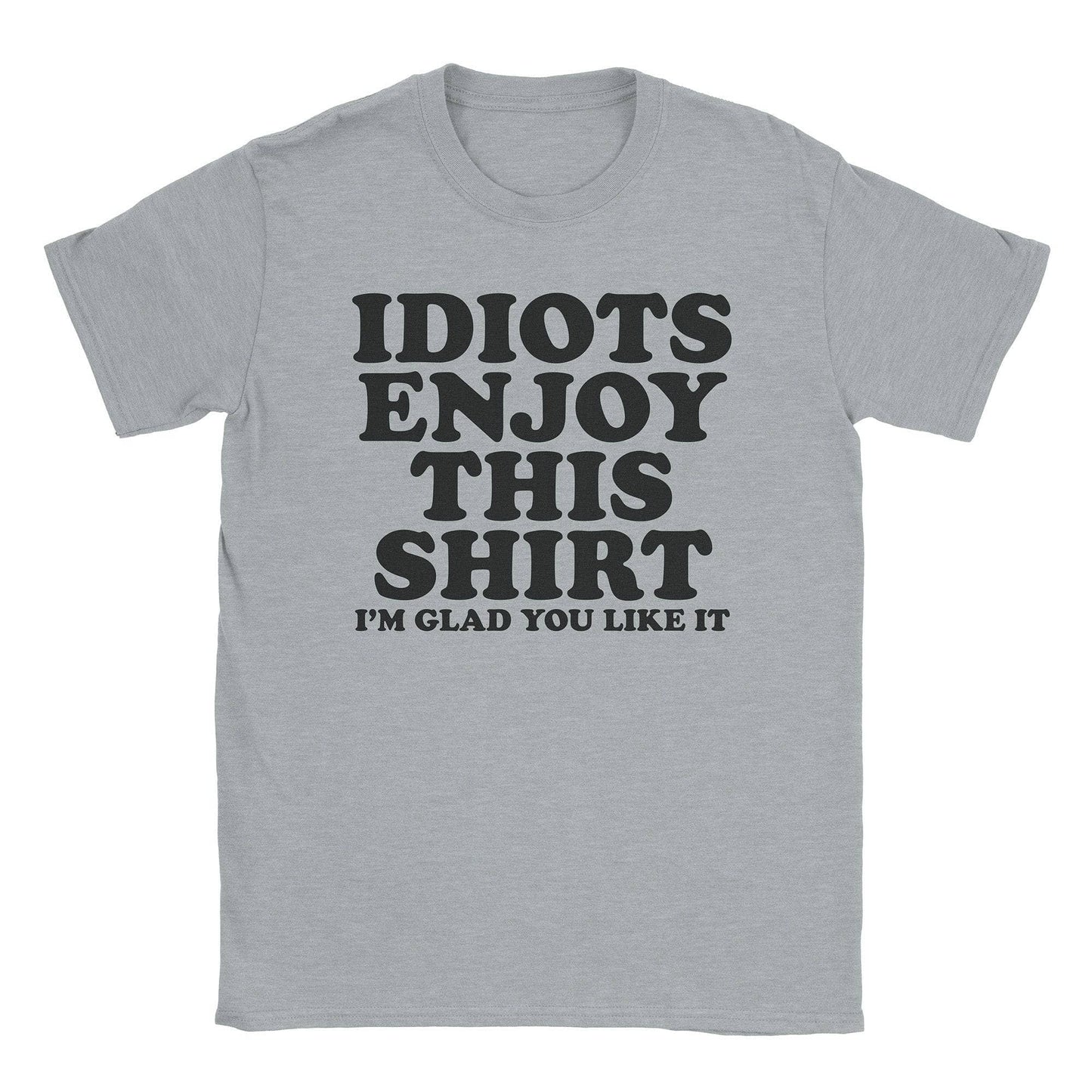 A-or-B-Tees T-Shirt Sport Grey / S Idiots T-Shirt