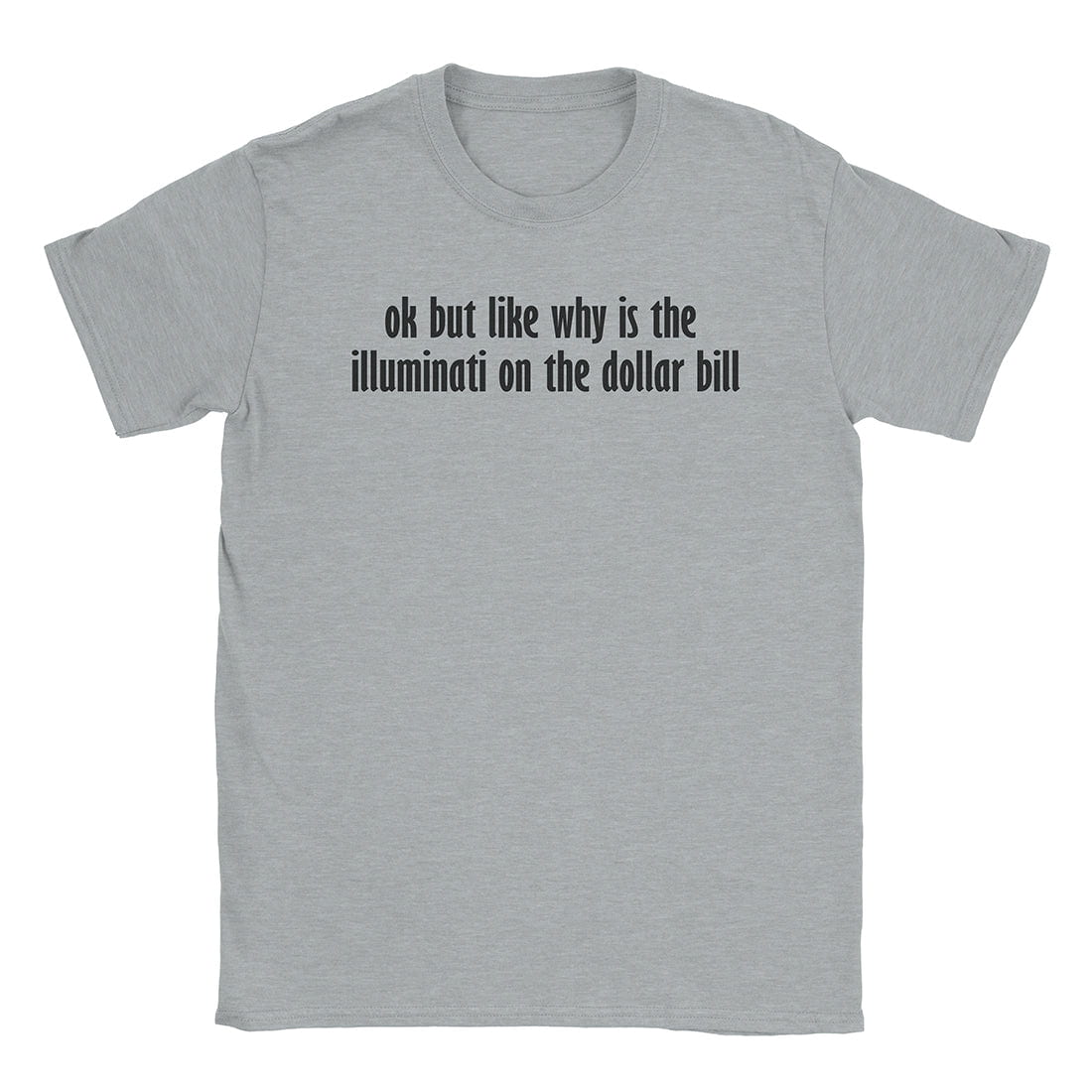 A-or-B-Tees T-Shirt Sport Grey / S Illuminati T-Shirt