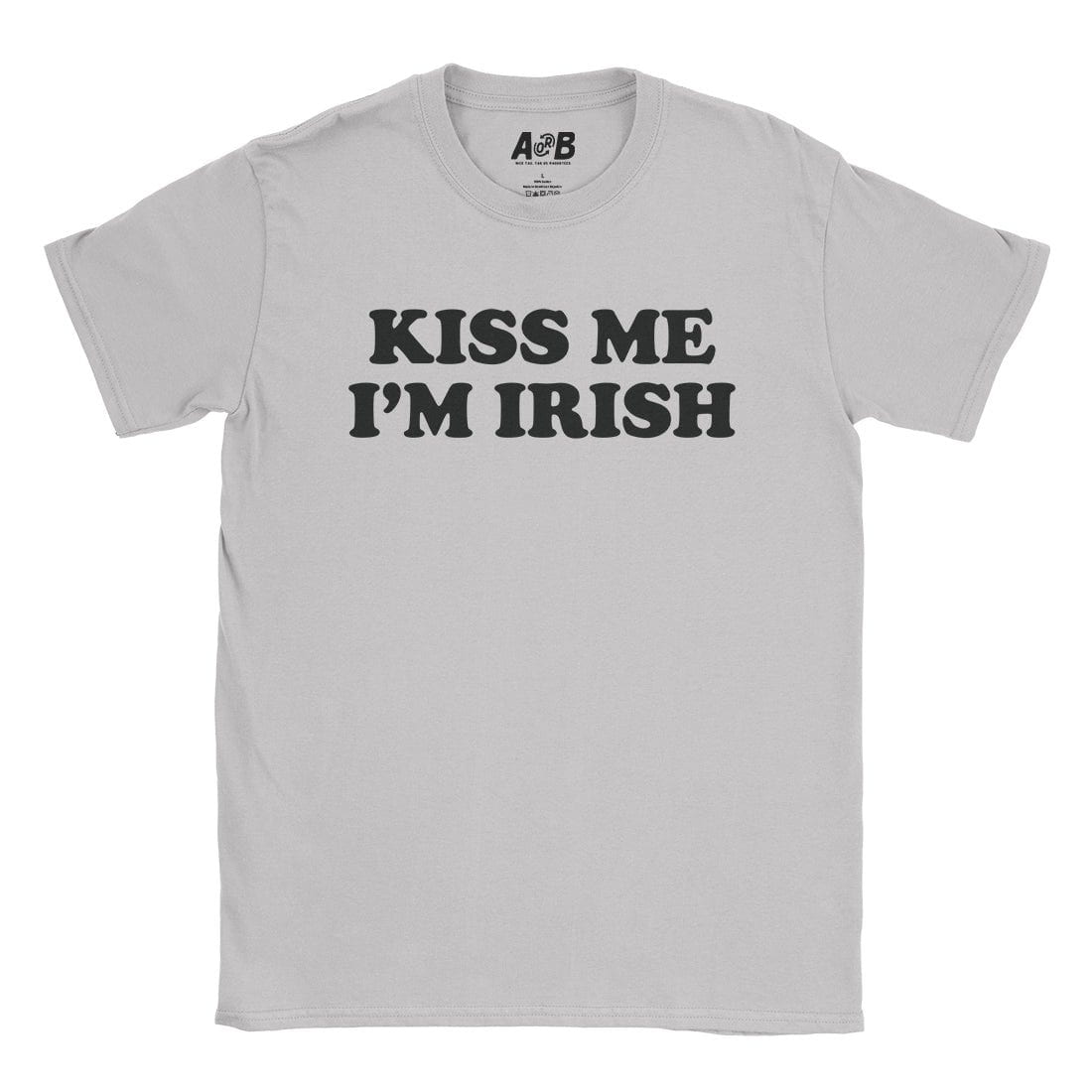 A-or-B-Tees T-Shirt Ice Grey / S Irish T-Shirt