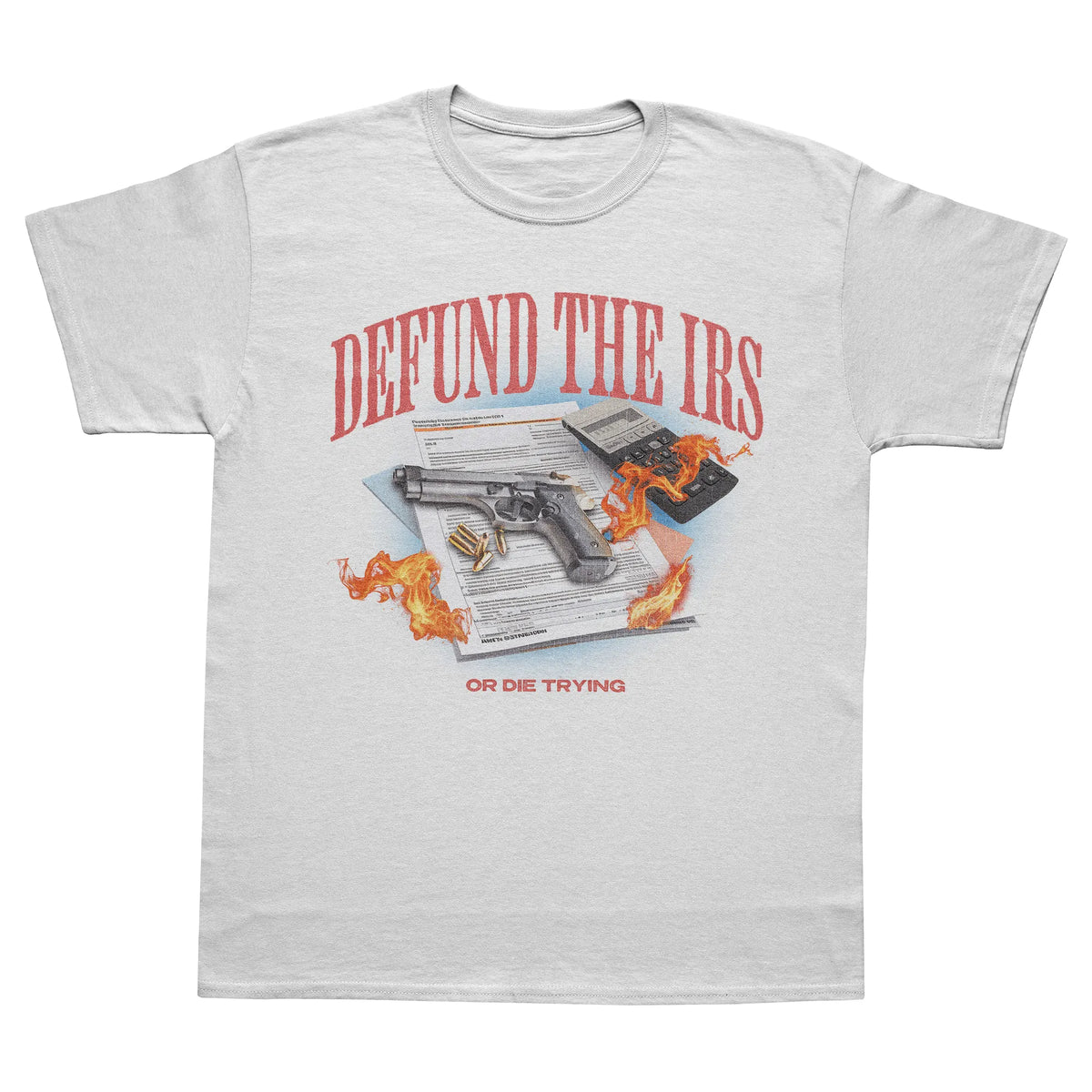 A-or-B-Tees T-Shirt White / S IRS T-Shirt