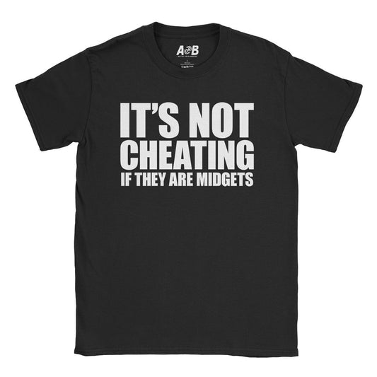 A-or-B-Tees T-Shirt Black / S It's Not Cheating T-Shirt