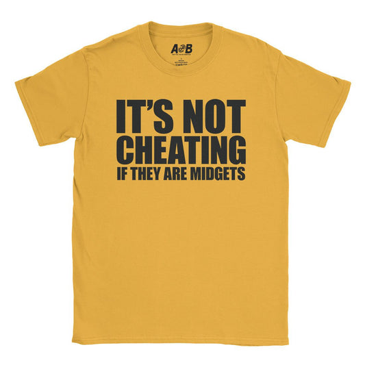A-or-B-Tees T-Shirt Gold / S It's Not Cheating T-Shirt
