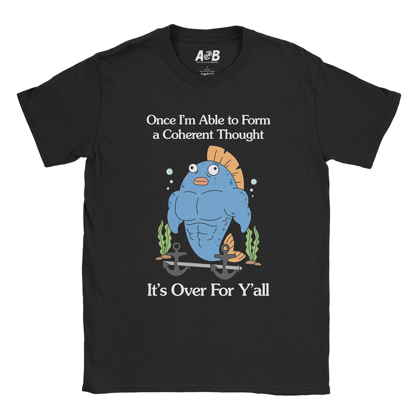 A-or-B-Tees T-Shirt Black / S It's Over T-Shirt