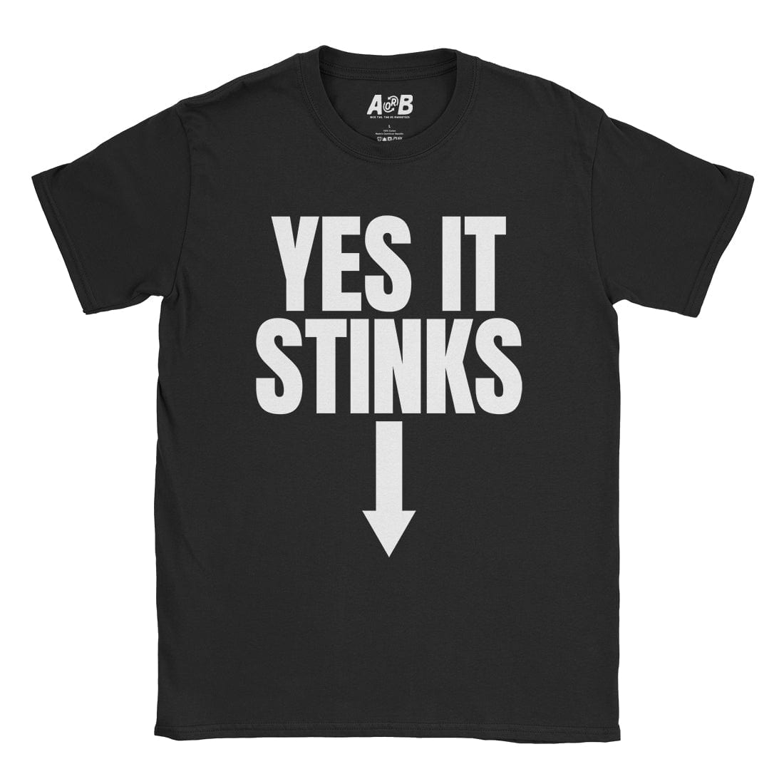 A-or-B-Tees T-Shirt Black / S It Stinks T-Shirt