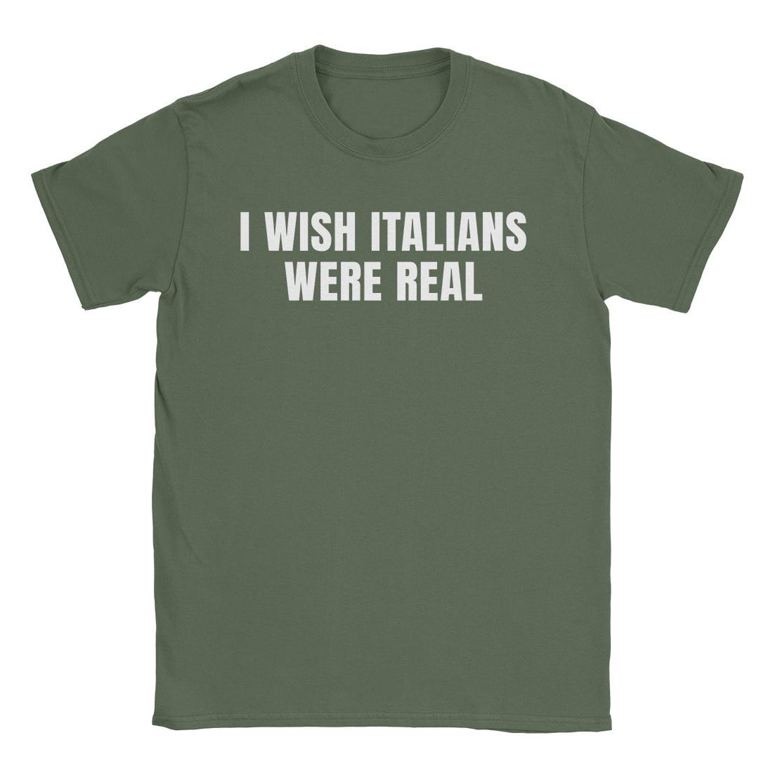 A-or-B-Tees T-Shirt Military Green / S Italians T-Shirt