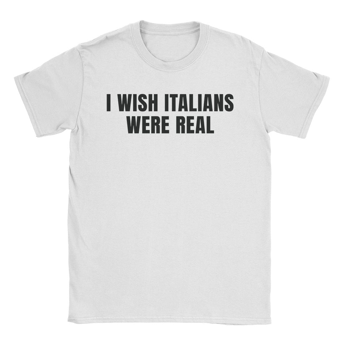 A-or-B-Tees T-Shirt White / S Italians T-Shirt