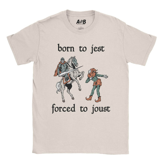 A-or-B-Tees T-Shirt Natural / S Jest T-Shirt