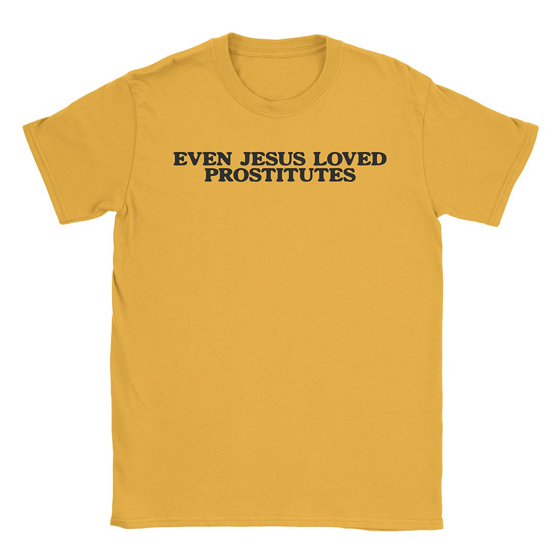 A-or-B-Tees T-Shirt Gold / S Jesus Loved T-Shirt