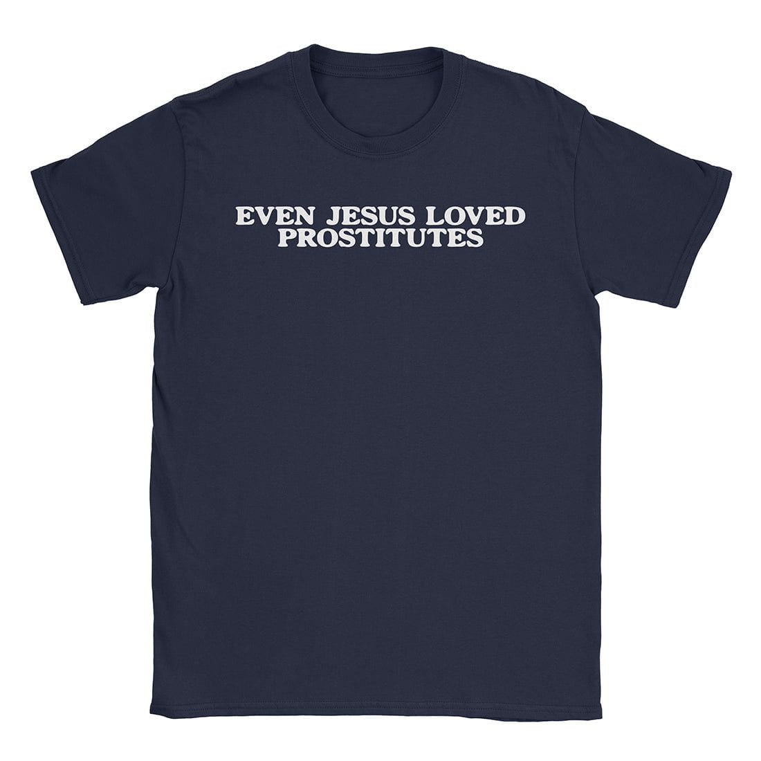 A-or-B-Tees T-Shirt Navy / S Jesus Loved T-Shirt